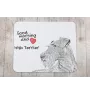Terrier irlandais, Irish Terrier - tapis de souris personnalisé avec impression, tapis de souris personnalisé avec chien, accessoire unique pour employé de bureau de la marque Art-Dog