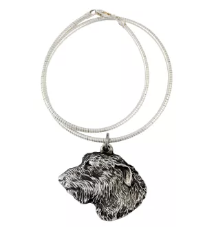 Lévrier irlandais, Irish wolfhound I - Collier pour chien, bijoux uniques pour les fans de chiens, pendentif vipère unique de la marque Art-Dog