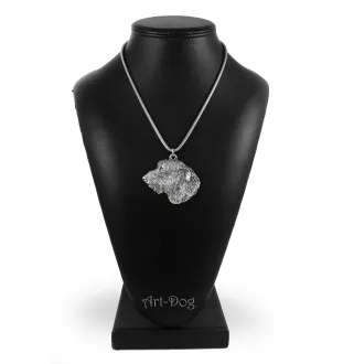 Irischer Wolfshund, Irish Wolfhound I - Hundehalsband, einzigartiger Schmuck für den Hundefan, einzigartiger Kreuzotter-Anhänger der Marke Art-Dog