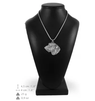 Lévrier irlandais, Irish wolfhound I - Collier pour chien, bijoux uniques pour les fans de chiens, pendentif vipère unique de la marque Art-Dog