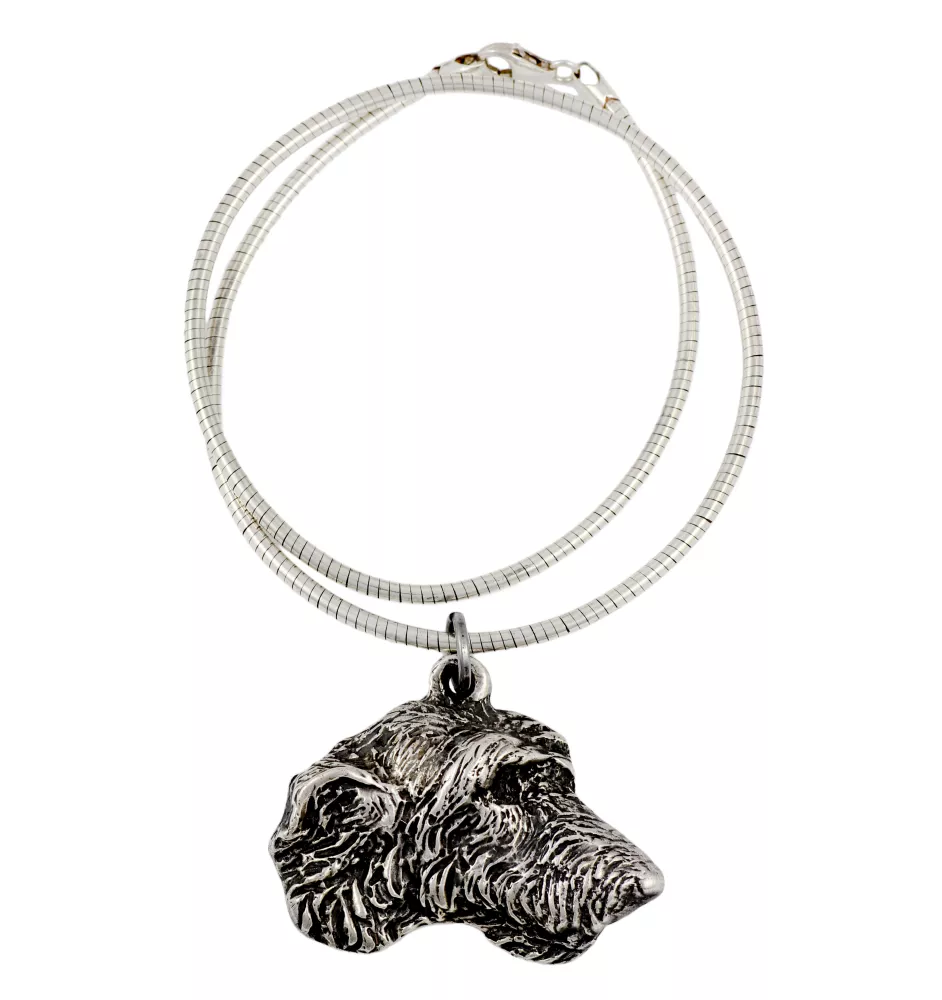 Lévrier irlandais, Irish wolfhound - Collier pour chien, bijoux uniques pour les fans de chiens, pendentif vipère unique de la marque Art-Dog