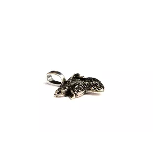 Irish Wolfhound II - Dog necklace, silver-plated pendant for the dog lover, subtle jewellery by Art-Dog