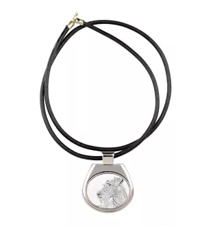 Terrier irlandais, Irish Terrier - collier avec chien, pendentif personnalisé avec photo, collier unique pour femmes et hommes de la marque Art-Dog