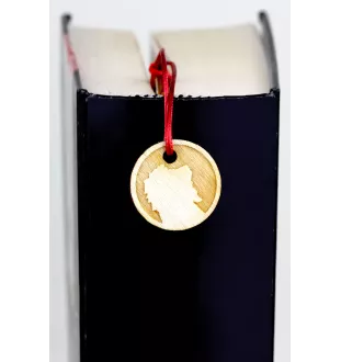 Irlandzki spaniel dowodny zakładka do książki outside Art-Dog