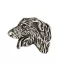 Irischer Wolfshund, Irish Wolfhound II - Hundebrosche in Geschenkbox, elegante Anstecknadel, Reversnadel für Art-Dog Markenjacke