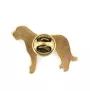 Irischer Wolfshund, Irish Wolfhound I - Hundebrosche in dekorativer Box, elegante vergoldete Anstecknadel, Jackenbrosche der Marke Art-Dog