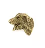 Wilczarz irlandzki pin pozłocony w pudełku Art-Dog