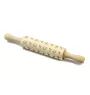 Irish Water Spaniel, Whiptail, Shannon Spaniel - small rolling pin with a dog, patterned dough roller, gadget for ceramicists from the Art-Dog brand