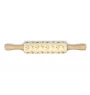 Irish Water Spaniel, Whiptail, Shannon Spaniel - small rolling pin with a dog, patterned dough roller, gadget for ceramicists from the Art-Dog brand