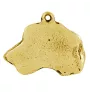 Irish Wolfhound - Dog necklace, gold-plated pendant for dog fan, unique jewellery by Art-Dog brand