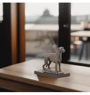 Lévrier irlandais, Irish wolfhound - statue de chien, figurine pour bureau, trophée pour exposition canine par la marque Art-Dog