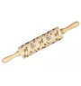 Chien d'eau irlandais, Épagneul d'eau irlandais - rouleau à pâtisserie avec chien, décoration de biscuits avec un rouleau à motifs, cadeau pour un céramiste de la marque Art-Dog