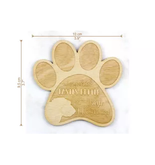 Irischer Wolfshund, Irish Wolfhound - Tasse Untersetzer, graviert Untersetzer mit Hund, Geschenk für Hundeliebhaber von Art-Dog Marke