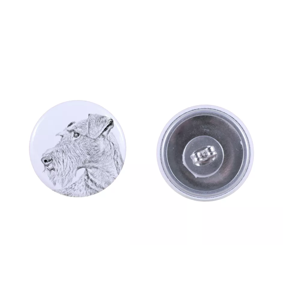 Irish Terrier, Irish Red Terrier, Brocaire Rua - unique dog earrings, your pet on a keychain, Art-Dog's own brand