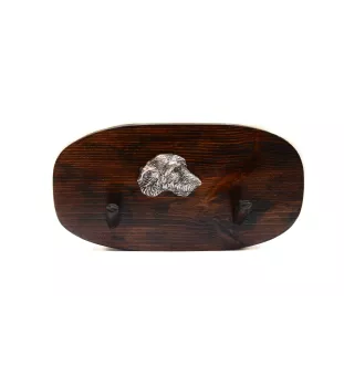 Lévrier irlandais, Irish wolfhound - porte-accessoires, porte-médailles pour chiens, crochets pour clés par Art-Dog