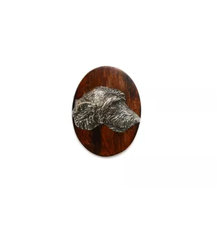 Irish Wolfhound - Dog show brooch, starter number clip, dog pin by Art-Dog