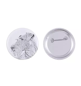 Terier irlandzki przypinka z psem duża Art-Dog