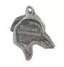 Italian Greyhound, Italian Sighthound - Silver-plated dog pendant, handbag decoration, backpack pendant by Art-Dog brand