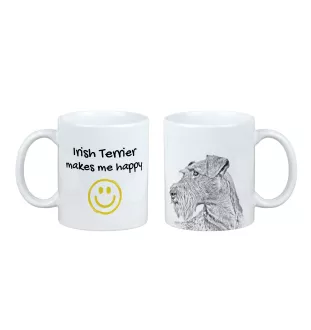 Terrier irlandais, Irish Terrier - tasse avec chien, une tasse joyeuse pour les amoureux des chiens, un cadeau personnalisé de la marque Art-Dog