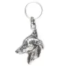 Levrette d'Italie, Petit lévrier italien - Pendentif argenté avec un chien dans une boîte décorative, décoration de sac à main, pendentif de sac à dos par la marque Art-Dog