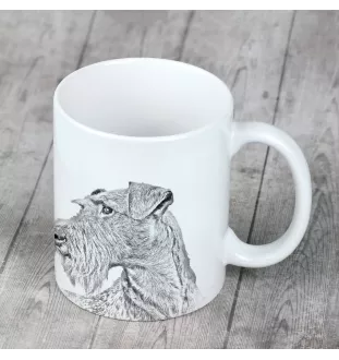 Irish Terrier, Irish Red Terrier, Brocaire Rua - cup with a dog, cheerful cup for a dog lover, personalized gift from the Art-Dog brand