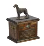 Lévrier irlandais, Irish wolfhound I - urne pour les cendres de chien, urne avec une statuette, urne personnalisée pour les cendres de chien de la marque Art-Dog