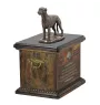 Irish Wolfhound I - urn for dog ashes, urn with a statuette, personalized urn for dog ashes by Art-Dog brand