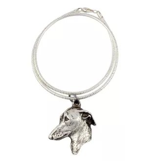 Italian Greyhound, Italian Sighthound - Dog necklace, unique jewellery for the dog fan, unique adder pendant by Art-Dog brand
