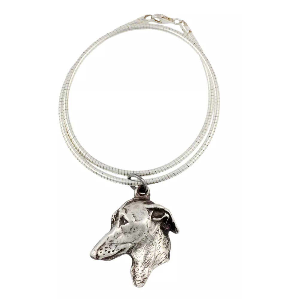 Levrette d'Italie, Petit lévrier italien - Collier pour chien, bijoux uniques pour les fans de chiens, pendentif vipère unique de la marque Art-Dog