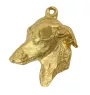 Italienisches Windspiel, Italian Greyhound - Hundehalsband, vergoldeter Anhänger für Hundefans, einzigartiger Schmuck der Marke Art-Dog