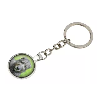 Irish Wolfhound - keychain with your photo, key decoration, bag pendant from Art-Dog brand