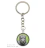 Irish Wolfhound - keychain with your photo, key decoration, bag pendant from Art-Dog brand