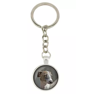 Levrette d'Italie, Petit lévrier italien - porte-clés avec votre photo, accessoire pour clés, breloque pour sac de la marque Art-Dog
