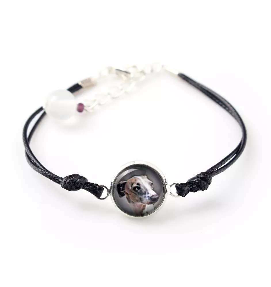Italian Greyhound, Italian Sighthound - bracelet with your photo handmade, unique jewelry from the Art-Dog brand