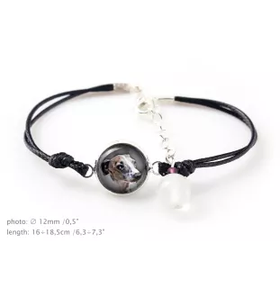 Levrette d'Italie, Petit lévrier italien - bracelet avec votre photo faite à la main, bijoux unique de la marque Art-Dog