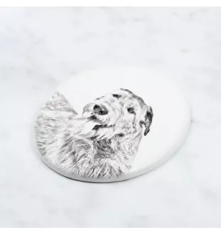 Wilczarz irlandzki płyta nagrobna ze zdjęciem psa Art-Dog