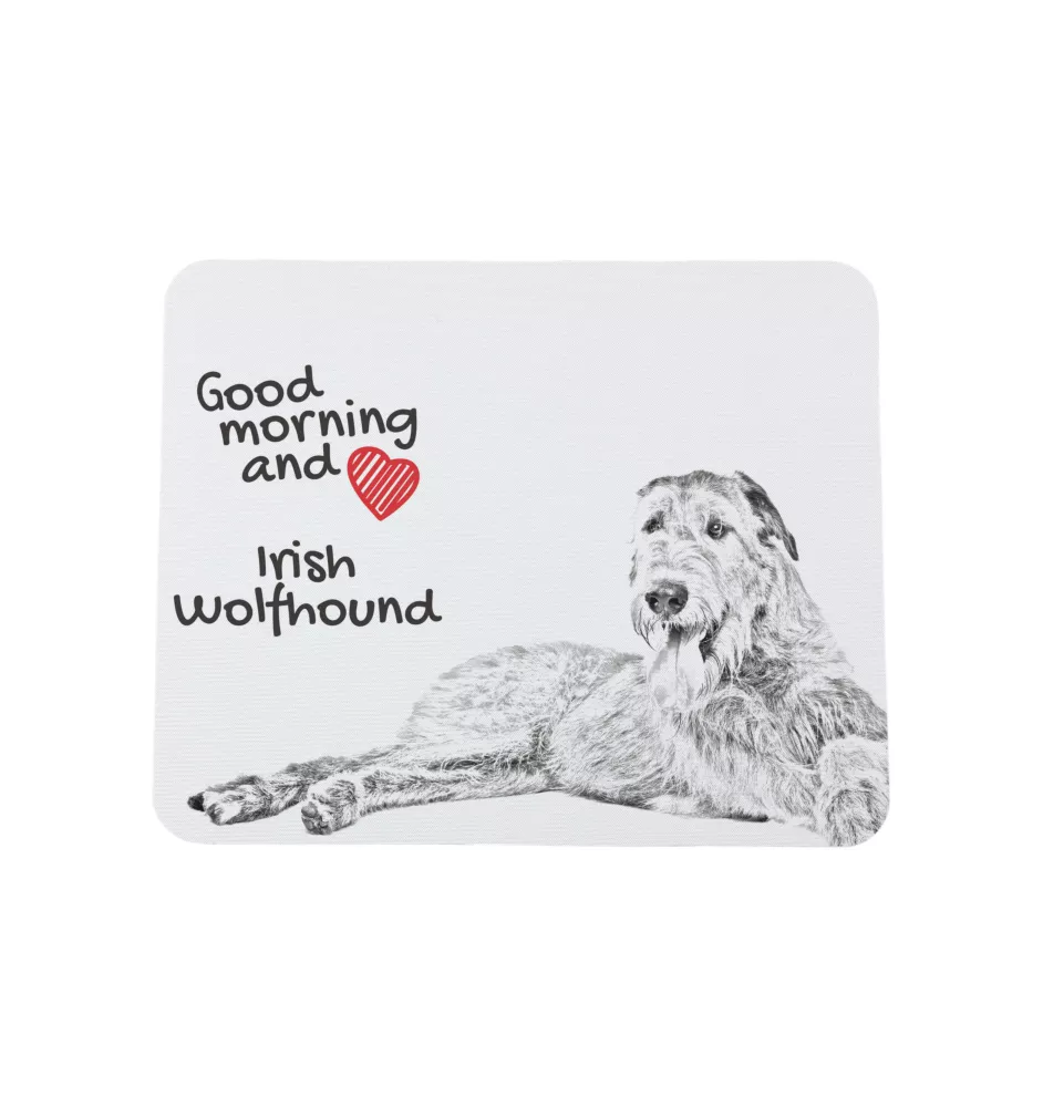 Wilczarz irlandzki podkładka pod mysz z psem Art-Dog