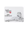 Irischer Wolfshund, Irish Wolfhound - Mauspad mit Druck, personalisiertes Mauspad mit Hund, einzigartiges Gadget für Büroangestellte von Art-Dog.