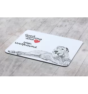 Wilczarz irlandzki podkładka pod mysz z psem Art-Dog