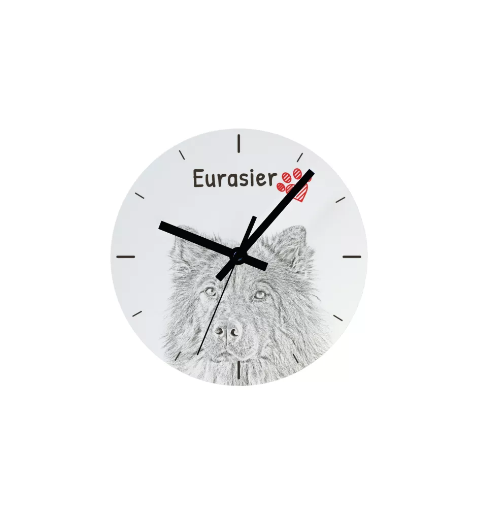 Lévrier irlandais, Irish wolfhound - horloge murale avec chien, horloge de table avec impression, décoration personnalisée de la maison de la marque Art-Dog