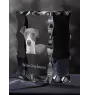 Levrette d'Italie, Petit lévrier italien - cristal avec photo de chien, statuette en verre avec photo, cadre exceptionnel avec photo de la marque Art-Dog