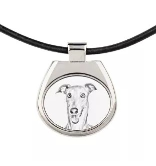 Italian Greyhound, Italian Sighthound - dog necklace, personalized pendant with a photo, unique necklace for women and men by Art-Dog brand