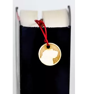 Irish Wolfhound - dog bookmark, personalized bookmark, gift for bookworm from Art-Dog brand