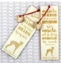 Italienisches Windspiel, Italian Greyhound - Lesezeichen mit Hund, personalisiertes Lesezeichen, Geschenk für Bücherwurm von der Marke Art-Dog
