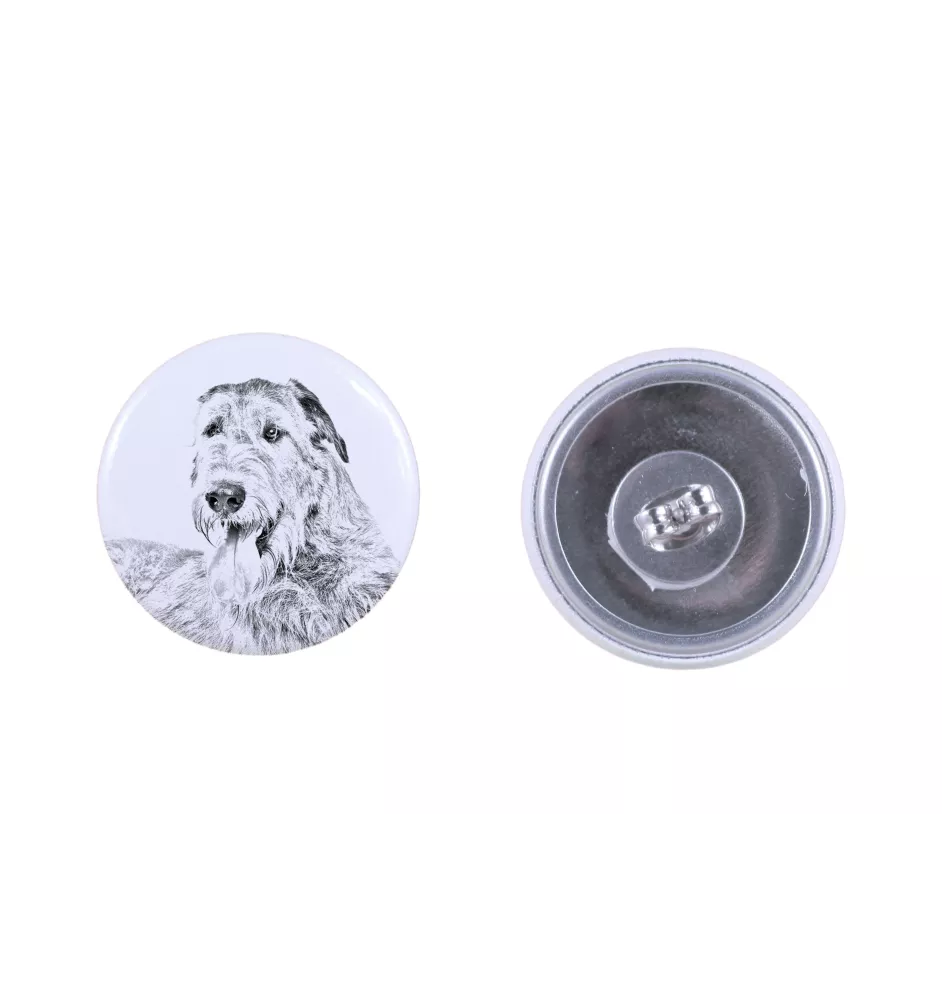Irish Wolfhound - unique dog earrings, your pet on a keychain, Art-Dog's own brand