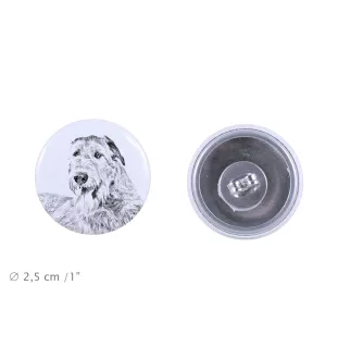 Irish Wolfhound - unique dog earrings, your pet on a keychain, Art-Dog's own brand