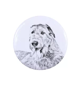 Wilczarz irlandzki pierścionek z psem mały Art-Dog