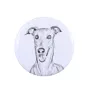 Italienisches Windspiel, Italian Greyhound - Damen Schmuck mit dem Bild eines Hundes, handgefertigtes Produkt, Möglichkeit, Ihr eigenes Foto hinzuzufügen, Marke Art-Dog