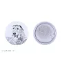 Irish Wolfhound - pin with your dog, add your own photo, Art-Dog brand