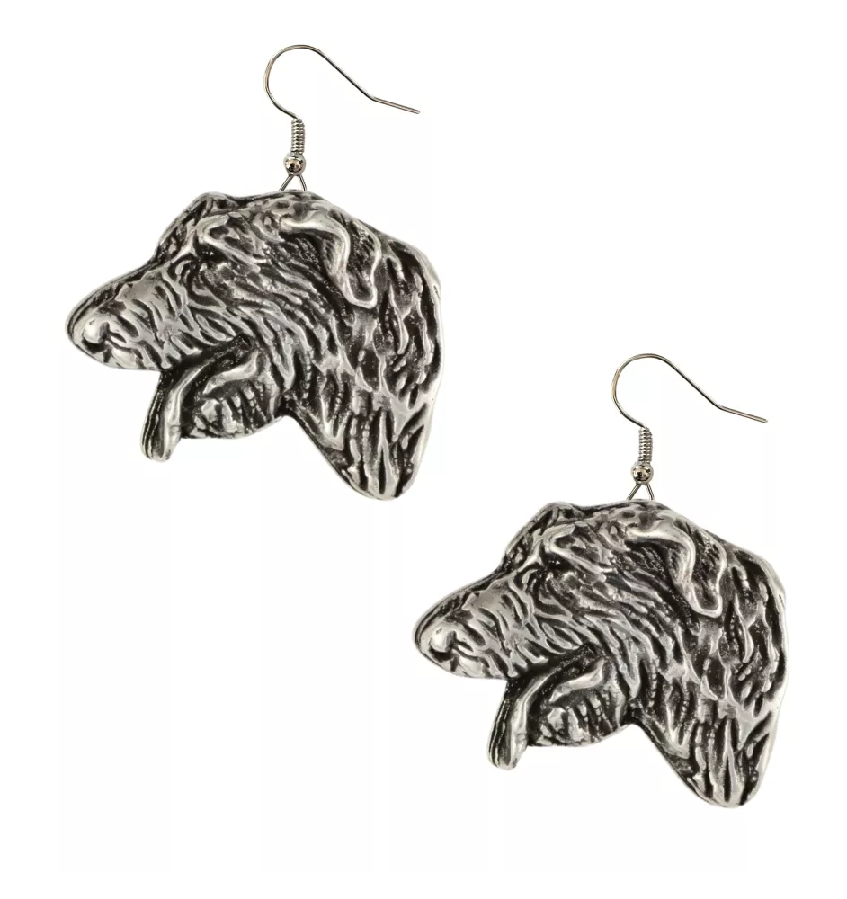 Irischer Wolfshund, Irish Wolfhound II - Hängende Ohrringe mit Hunden, entzückender Schmuck für Hunde-Mama, Geschenk für Mädchen von der Marke Art-Dog